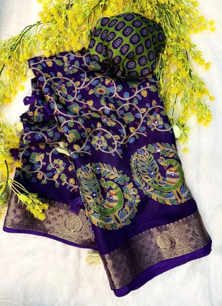 Tew Soft Crepe Silk With Printed Saree